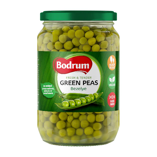 Bodrum Boiled Green Peas 690g
