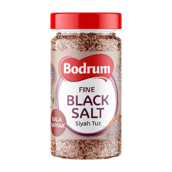 Bodrum Kala Namak Fine Black Salt – 450g