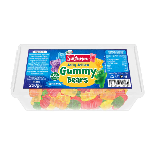 Sultanim Jolly Jelies Gummy Bears 200g